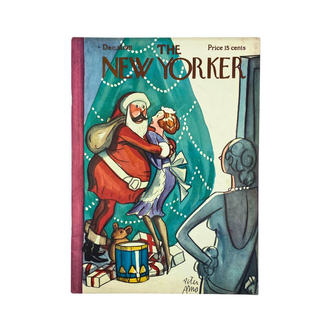 The New Yorker Complete Magazine December 19, 1931 Peter Arno Cover VG