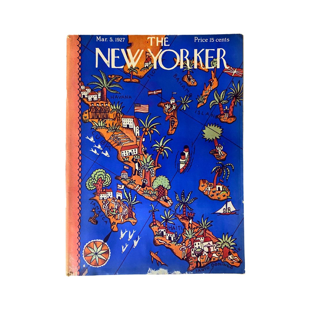 The New Yorker Complete Magazine March 5, 1927 Ilonka Karasz Cover