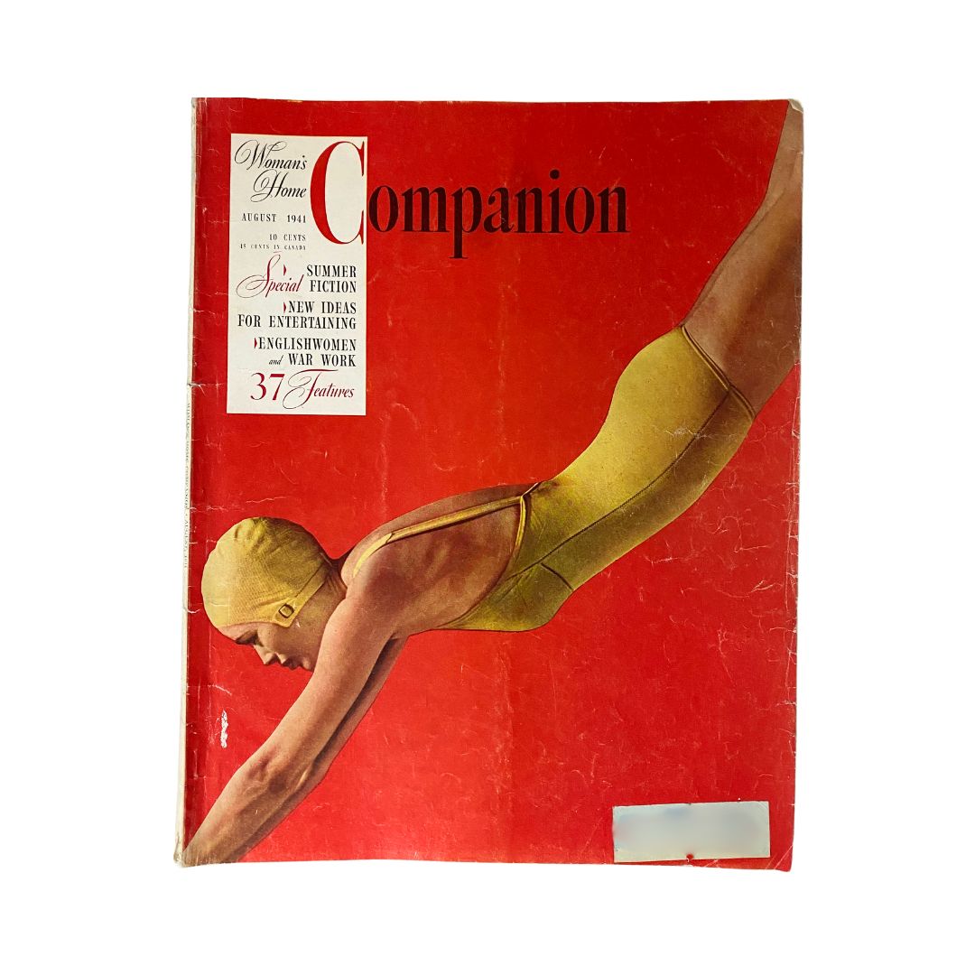 Woman's Home Companion Magazine August 1941 Englishwomen and War Work