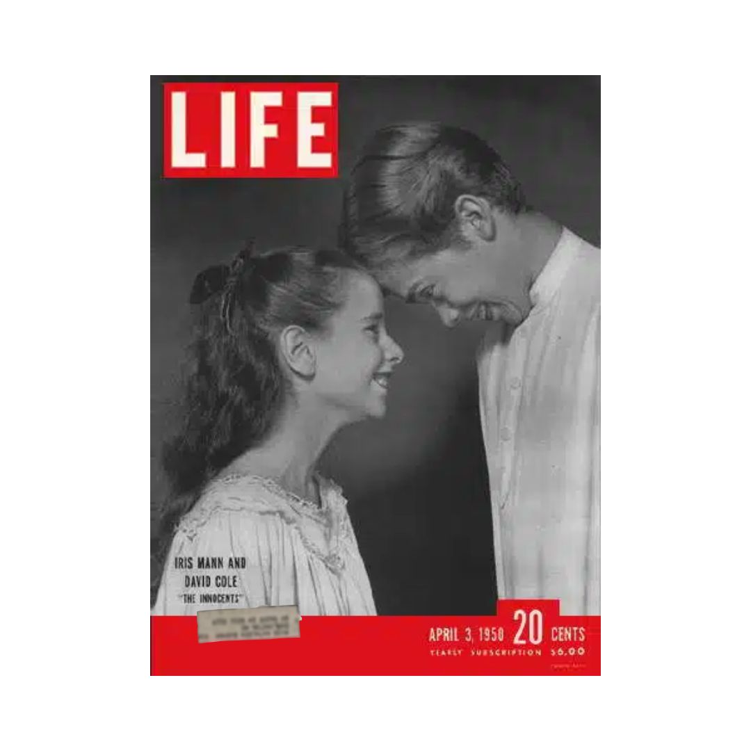 VTG Life Magazine April 3, 1950 Iris Mann & David Cole The Innocents