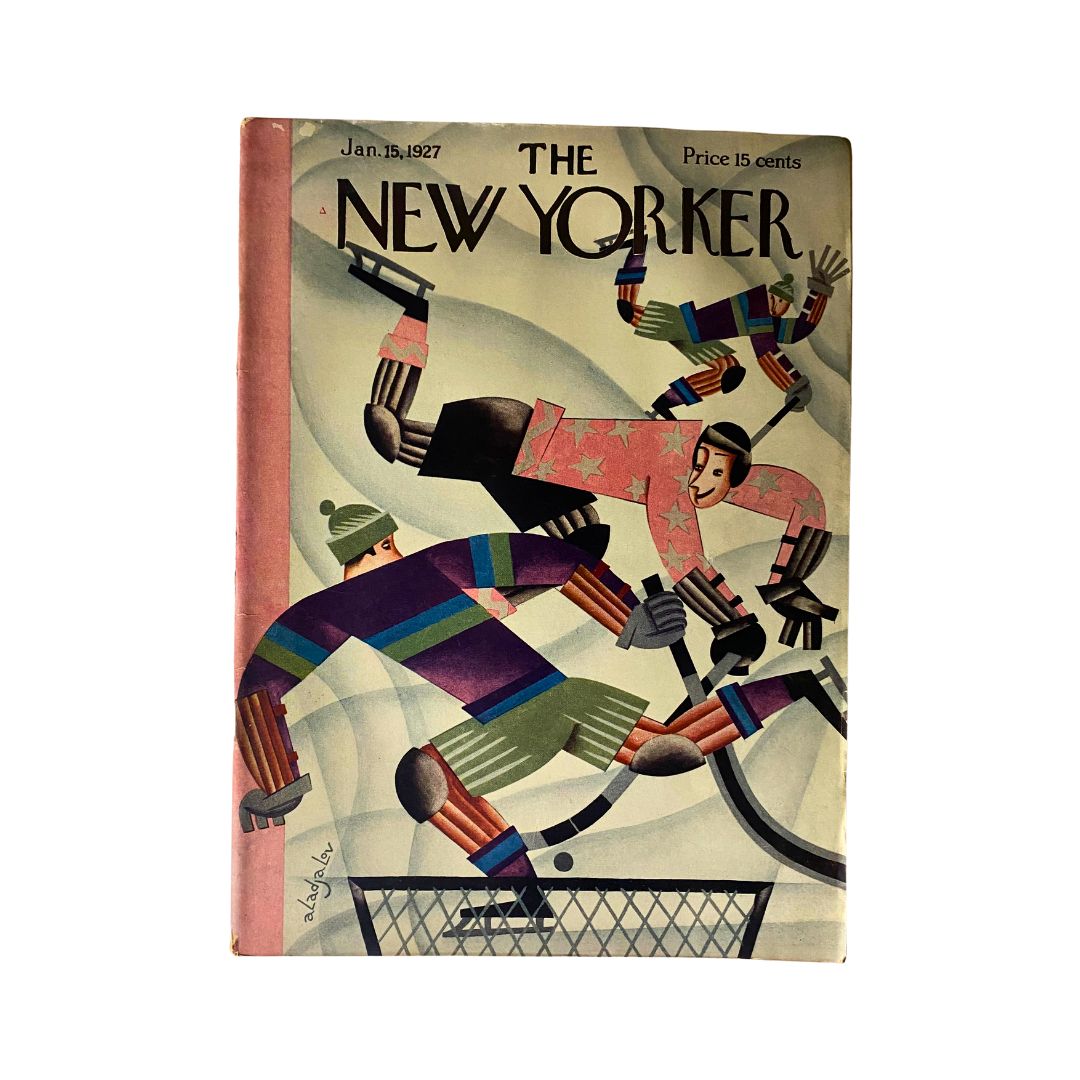 The New Yorker Complete Magazine January 15, 1927 Constantin Alajalov Cover