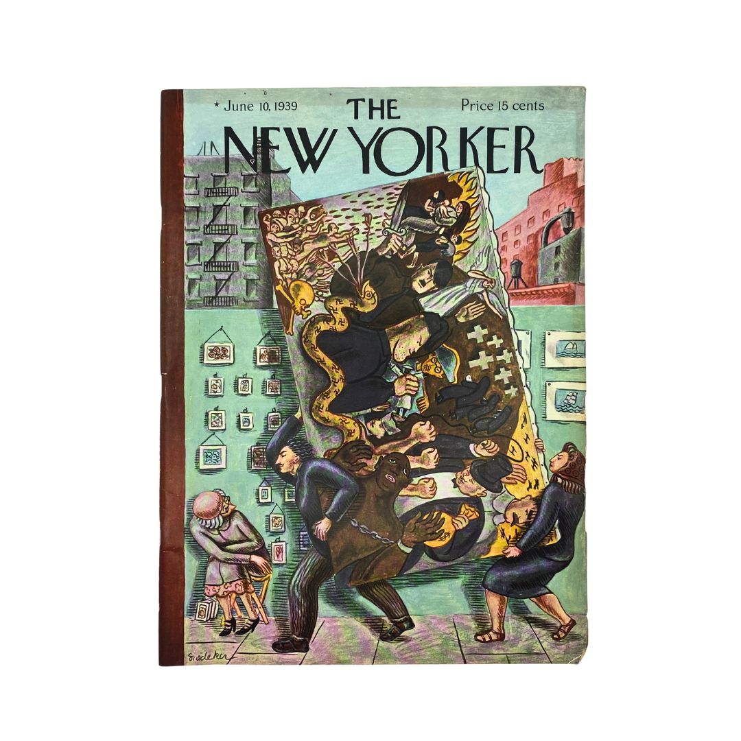 The New Yorker Complete Magazine June 10, 1939 Virginia Snedeker Cover