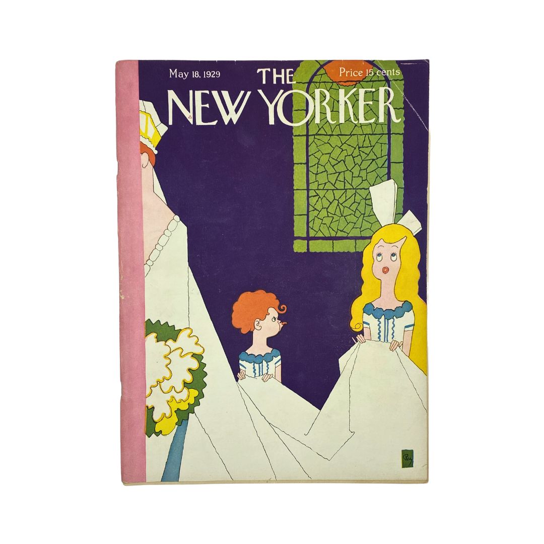 The New Yorker Complete Magazine May 18, 1929 Gardner Rea Cover