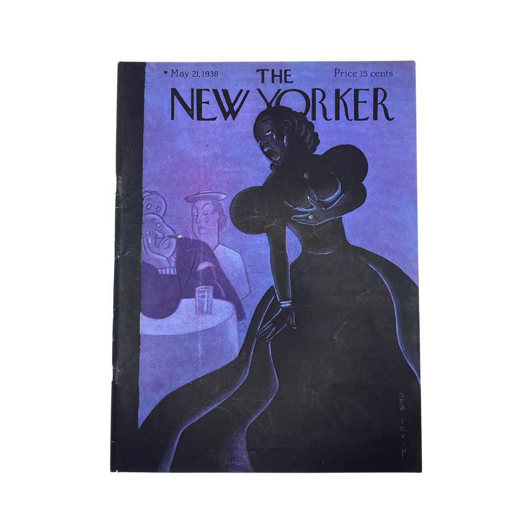 The New Yorker Complete Magazine May 21, 1938 Rea Irvin Cover VG