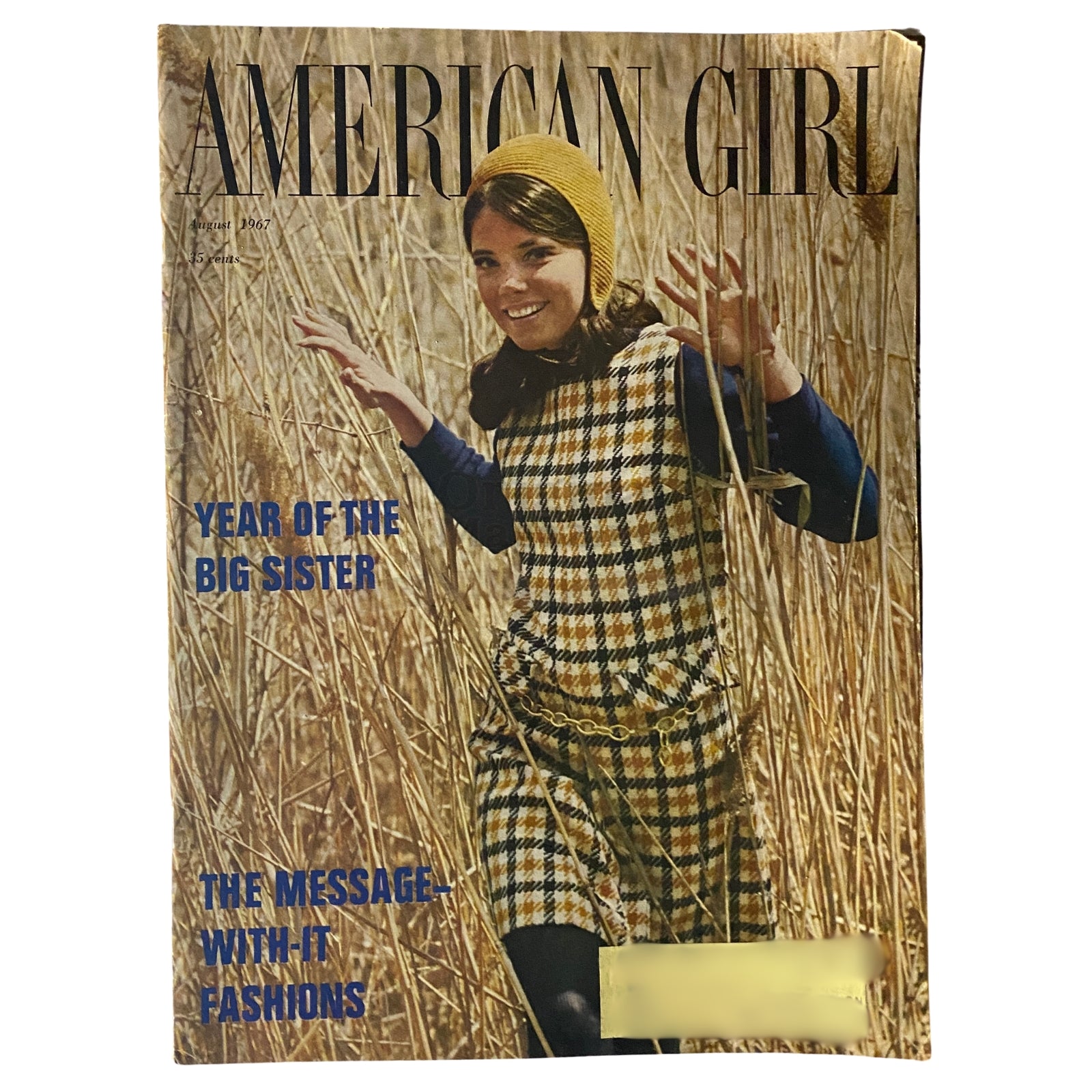 American Girl Magazine August 1967 The Message-With-It Fashions