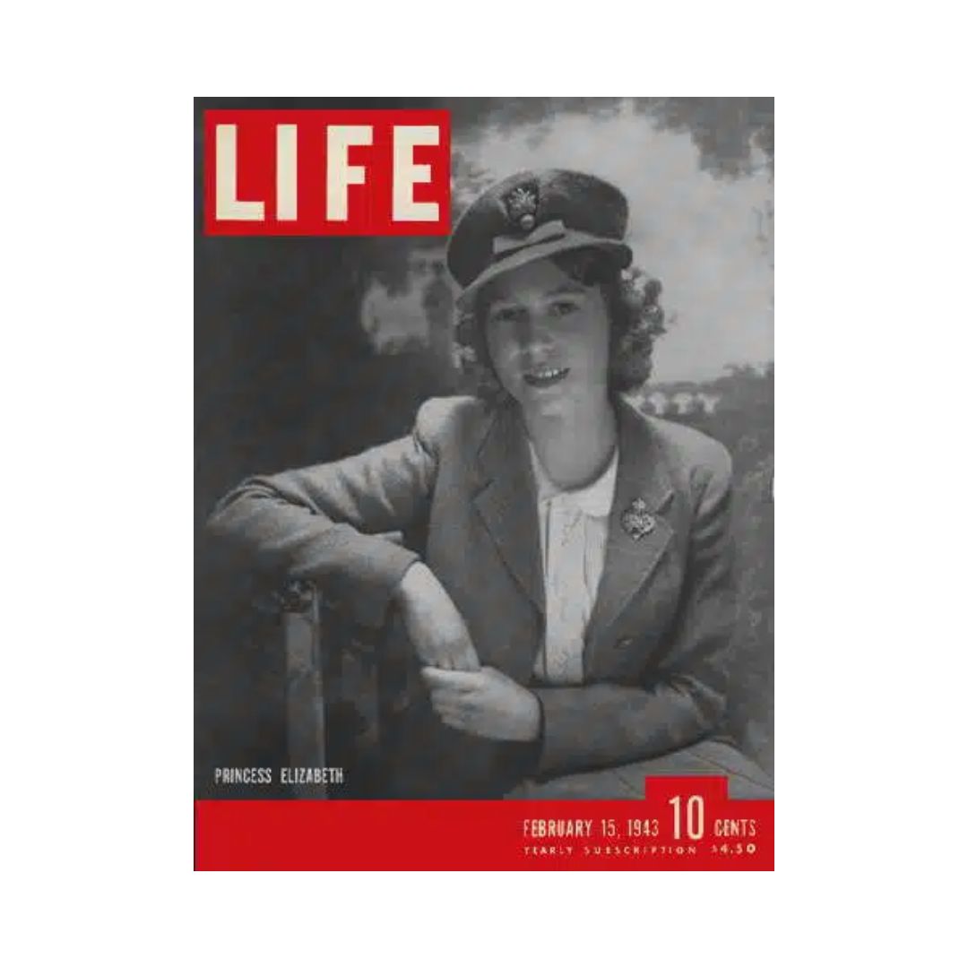 VTG Life Magazine February 15, 1943 Princess Elizabeth