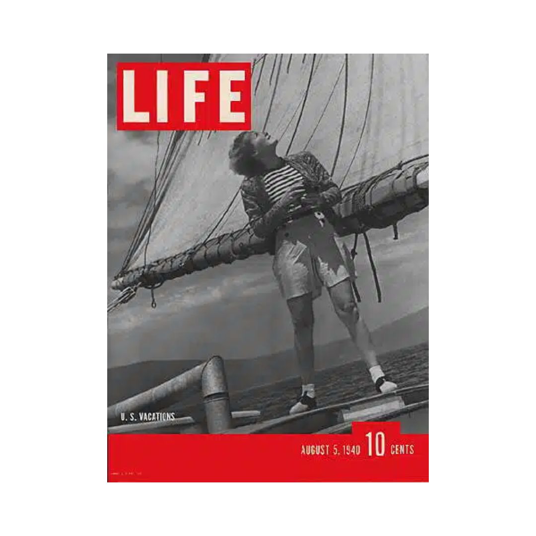 VTG Life Magazine August 5, 1940 U.S. Vacations