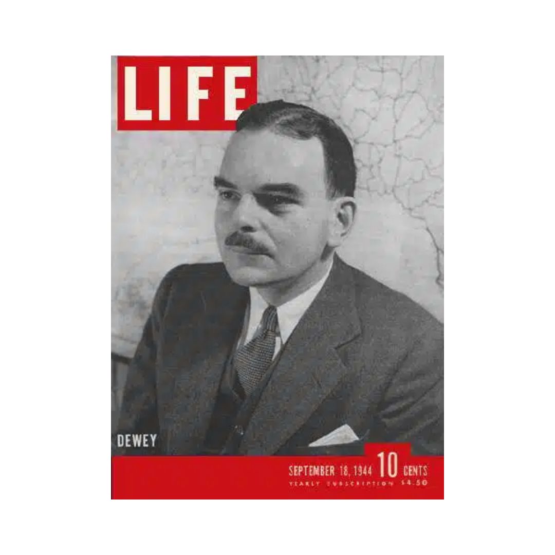 VTG Life Magazine September 18, 1944 Governor Thomas E. Dewey