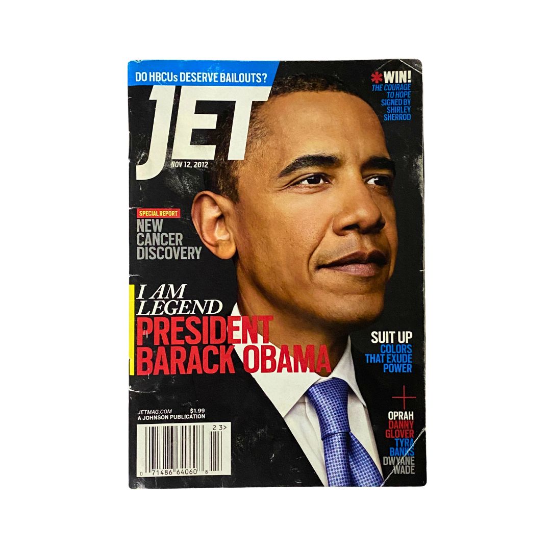 Jet Magazine November 12, 2012 Vol 121 No. 23 President Barack Obama No Label