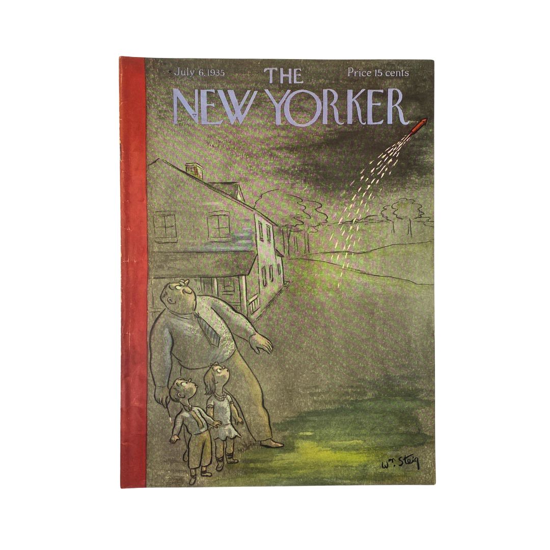 The New Yorker Complete Magazine July 6, 1935 William Steig Cover VG