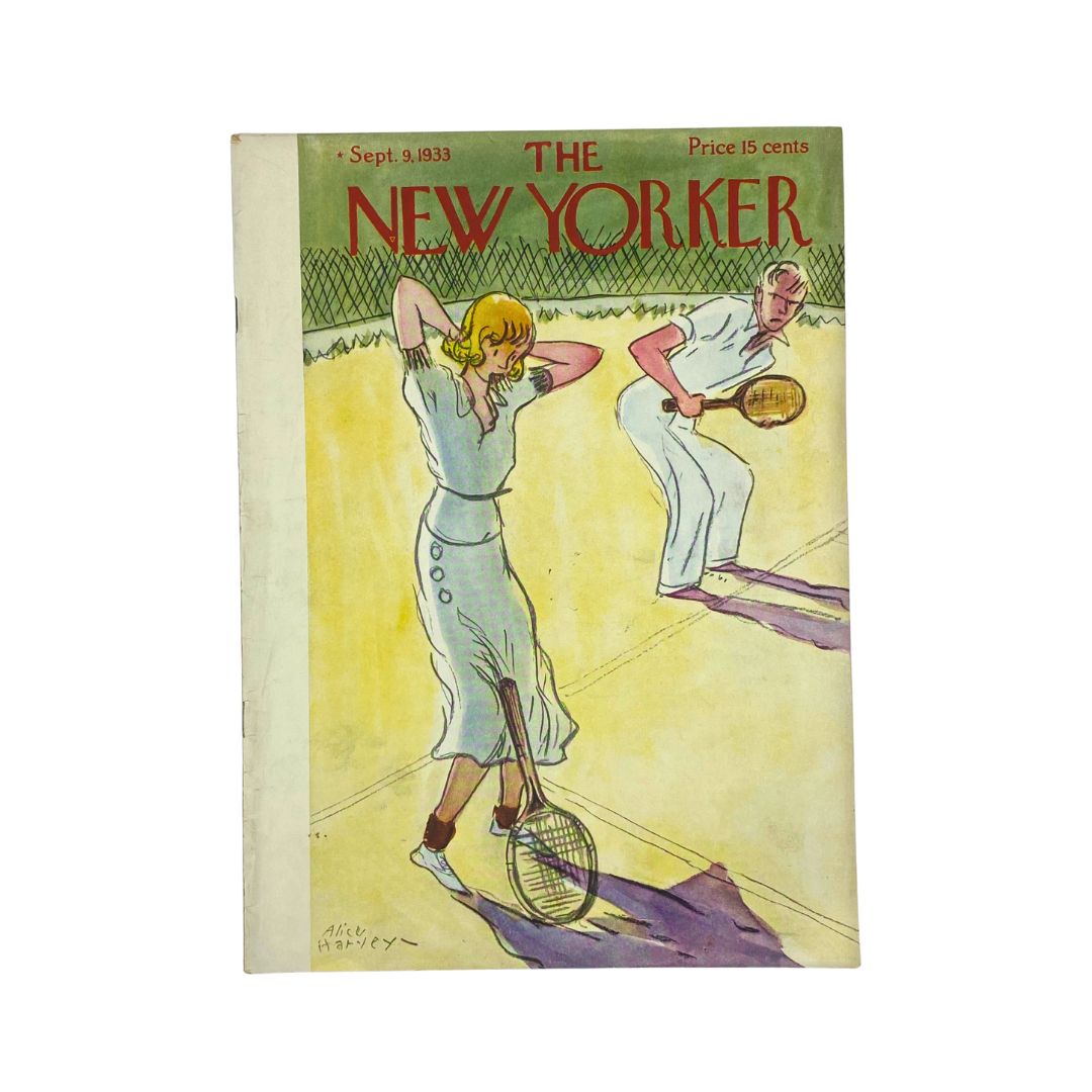 The New Yorker Complete Magazine September 9, 1933 Alice Harvey Cover