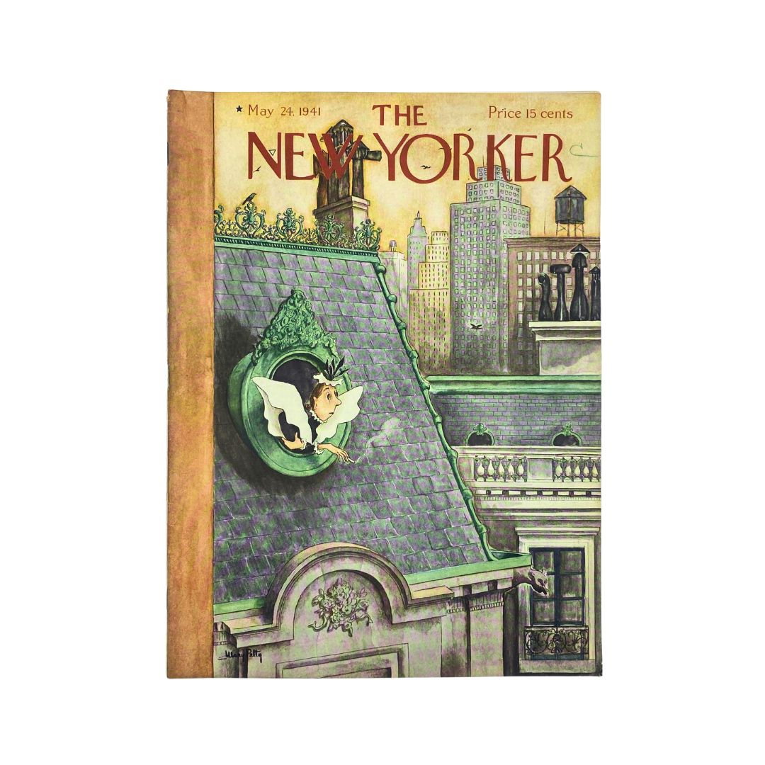 The New Yorker Complete Magazine May 24, 1941 May Petty Cover VG