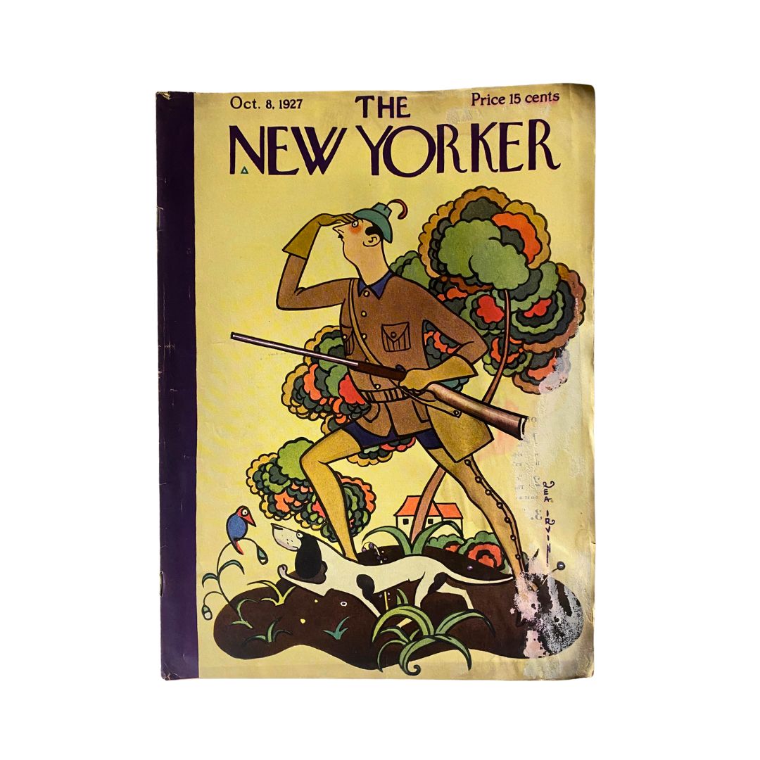 The New Yorker Complete Magazine October 8, 1927 Rea Irvin Cover