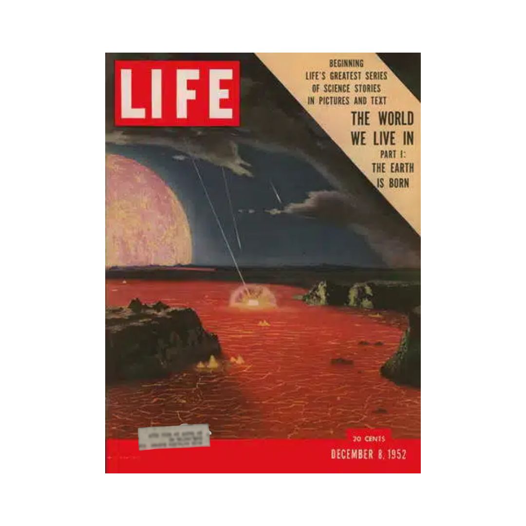 VTG Life Magazine December 8, 1952 The Earth is Born Science