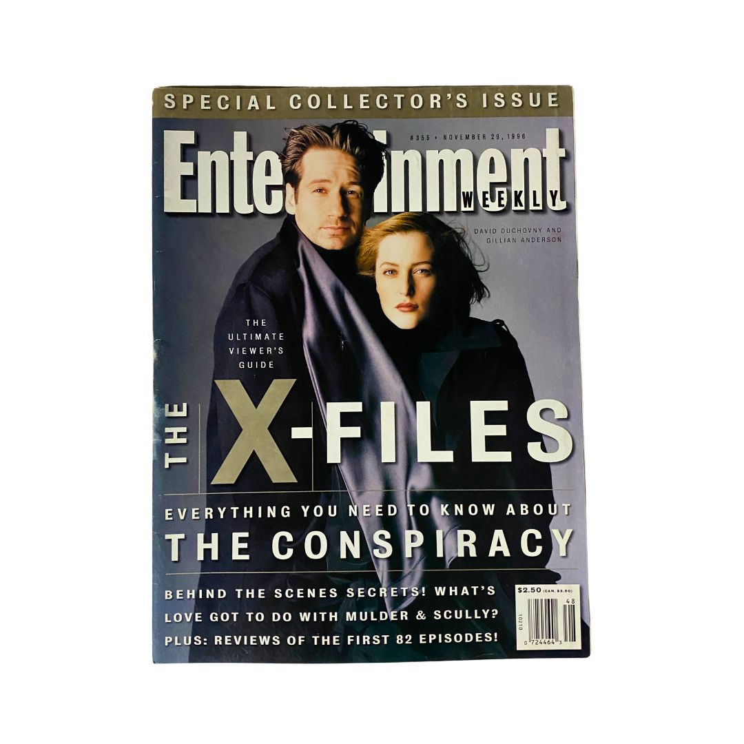 Entertainment Weekly Magazine November 29, 1996 David Duchovny No Label VG