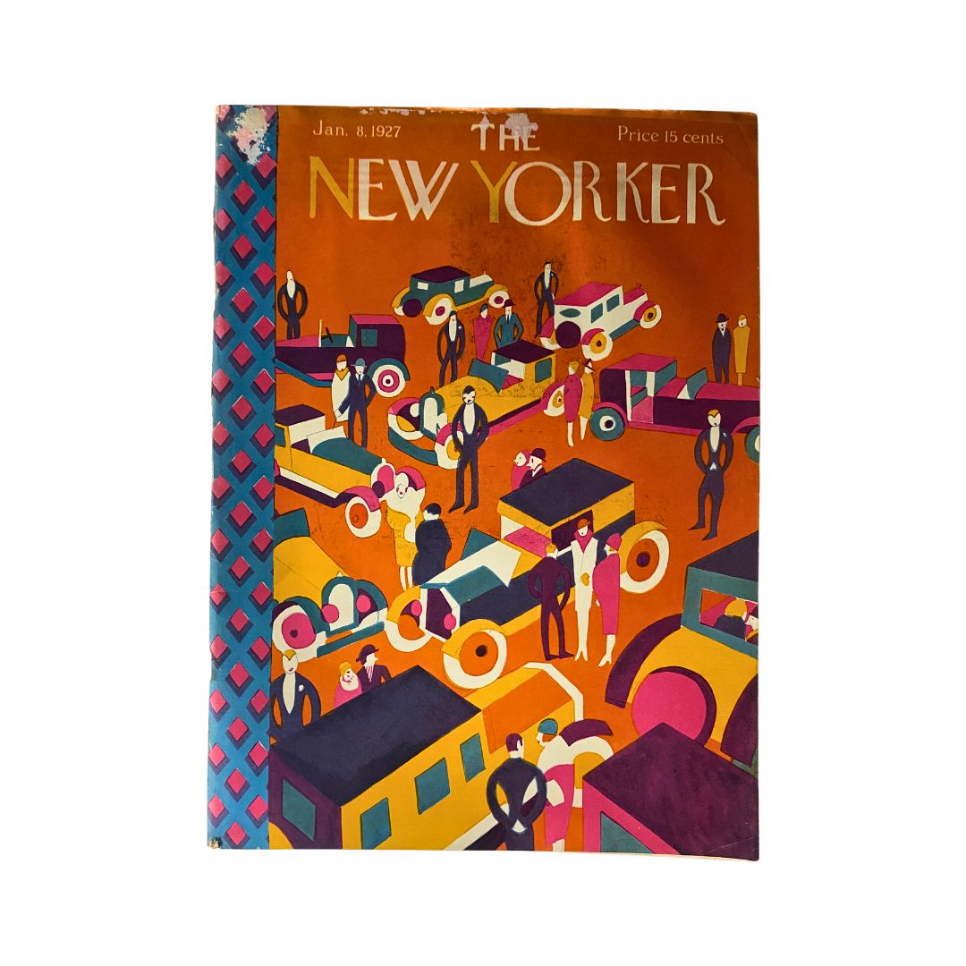 The New Yorker Complete Magazine January 8, 1927 Ilonka Karasz Cover