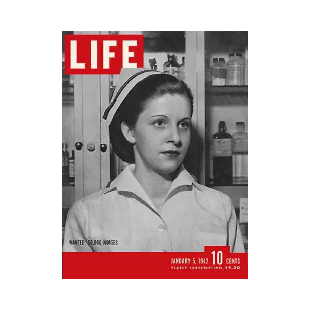 VTG Life Magazine January 5, 1942 Wanted: 50,000 Nurses