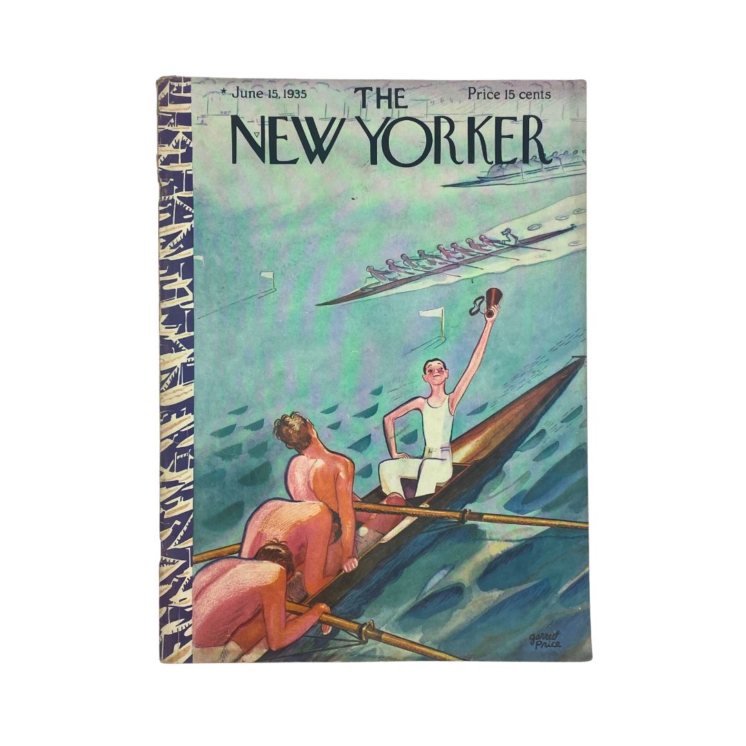 The New Yorker Complete Magazine June 15, 1935 Garrett Price Cover VG