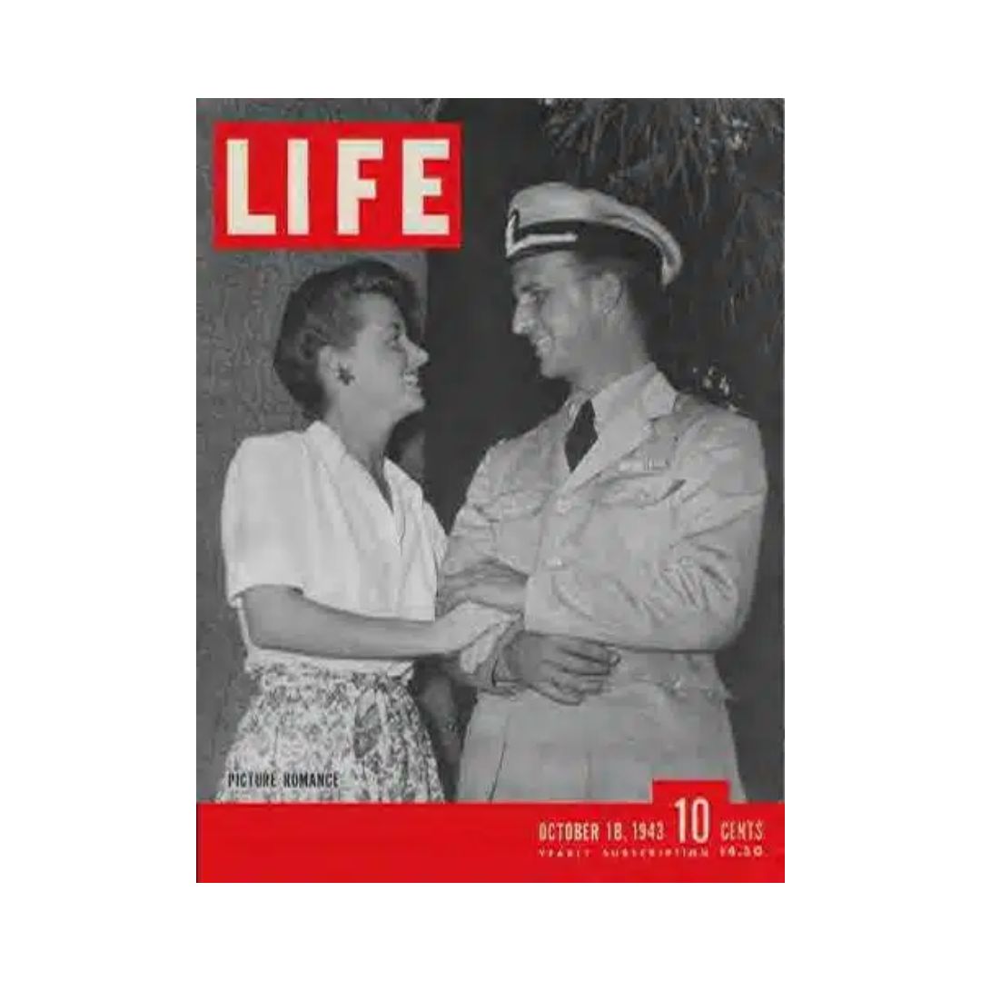 VTG Life Magazine October 18, 1943 Macouillard Picture Romance