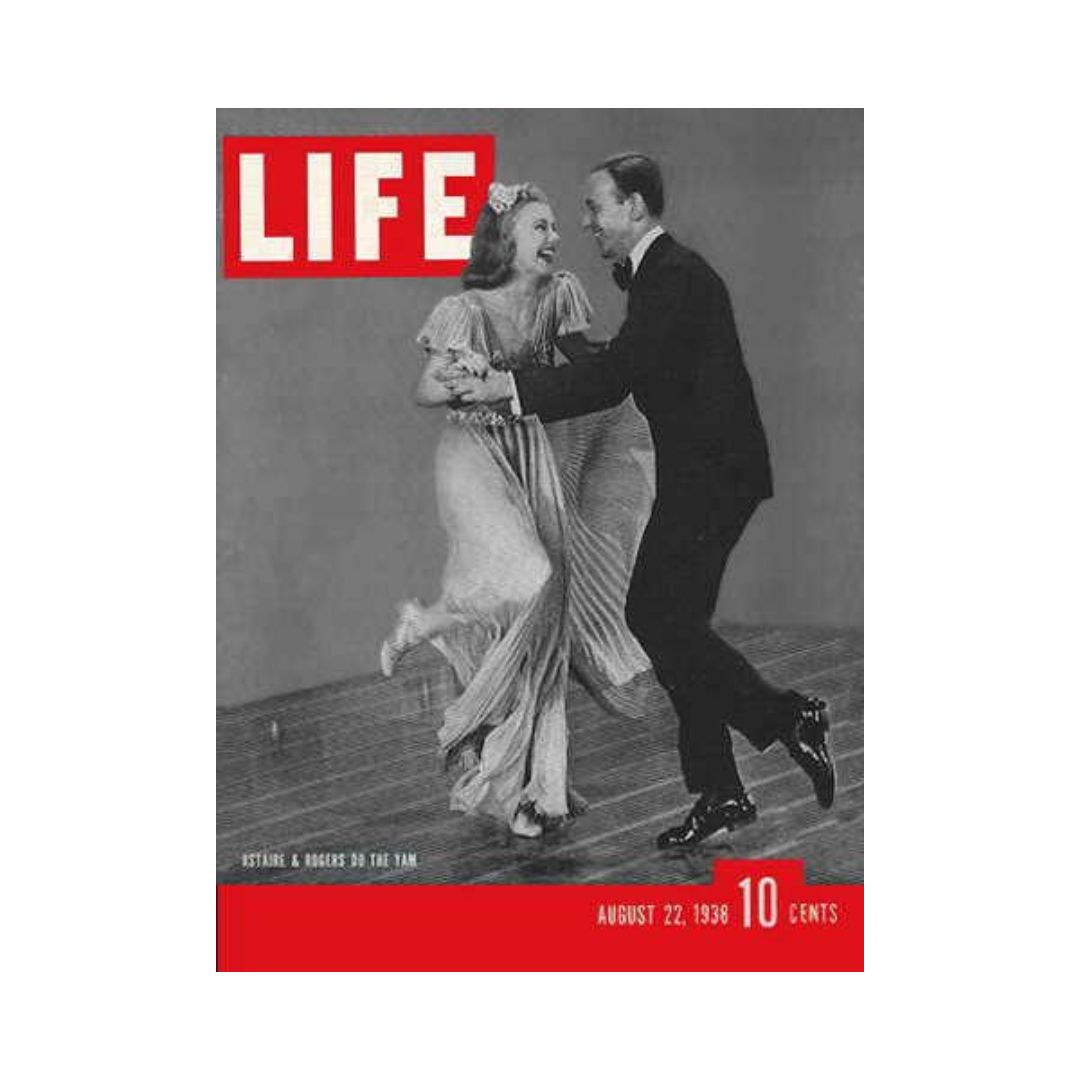 VTG Life Magazine August 22, 1938 - Rogers and Astaire