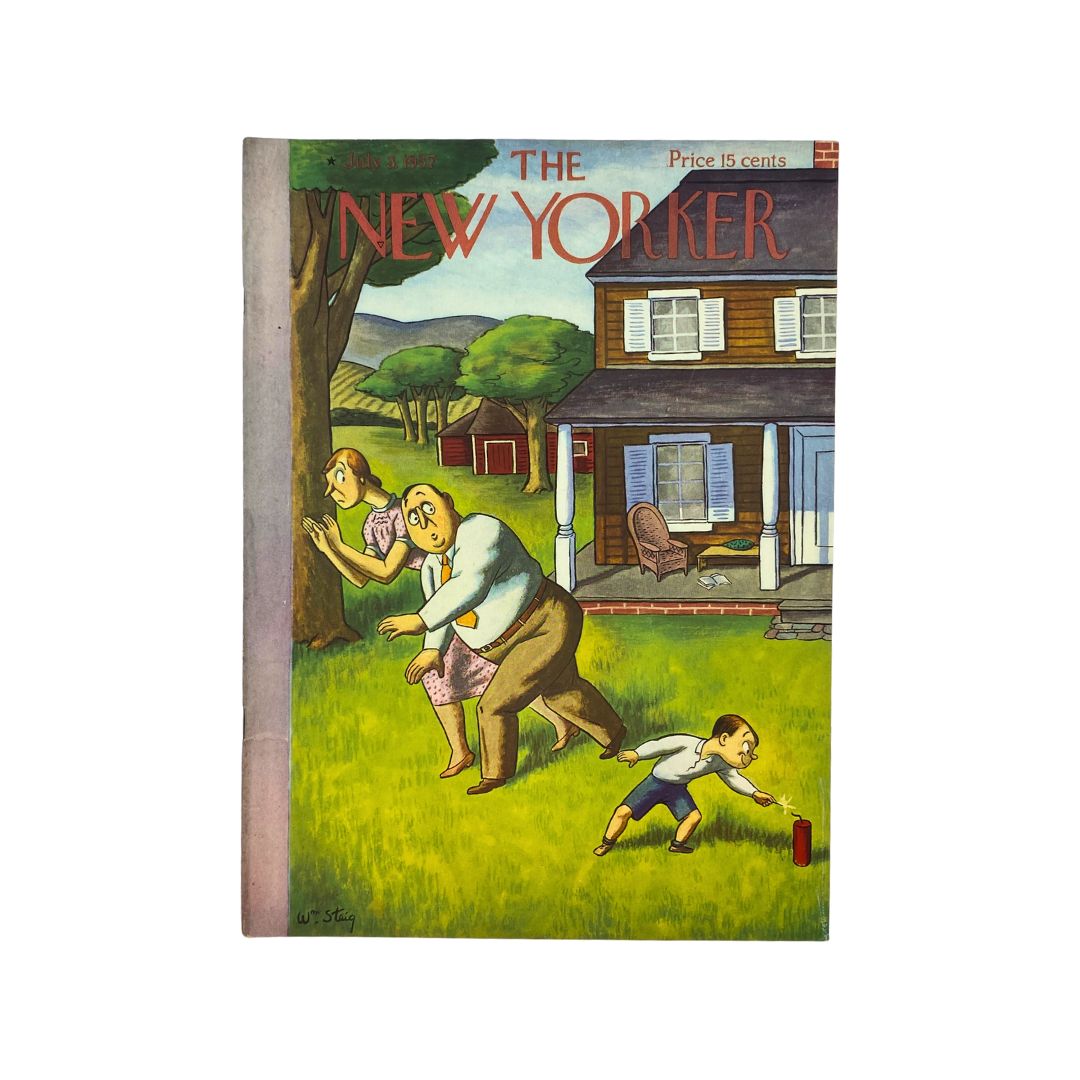 The New Yorker Complete Magazine July 3, 1937 William Steig Cover VG