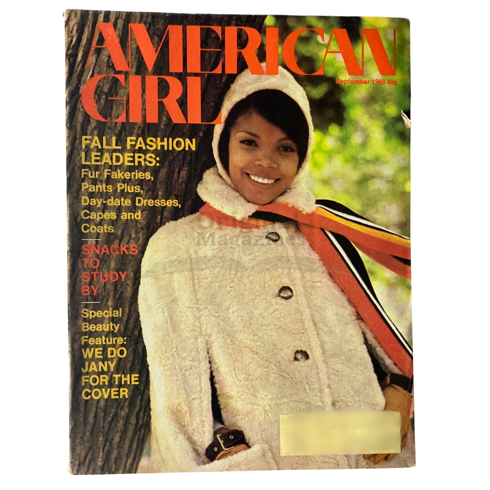 American Girl Magazine September 1969 We Do Jany For The Cover