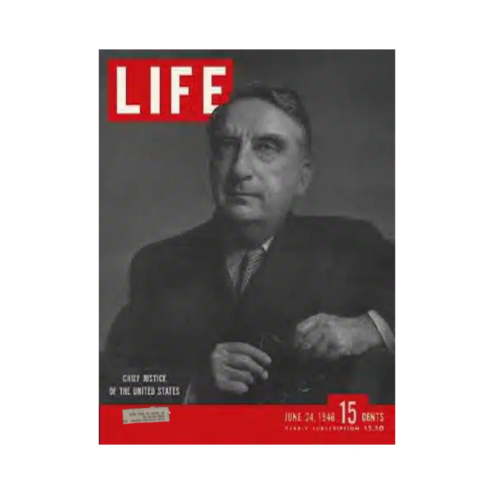 VTG Life Magazine June 24, 1946 Chief Justice Vinson