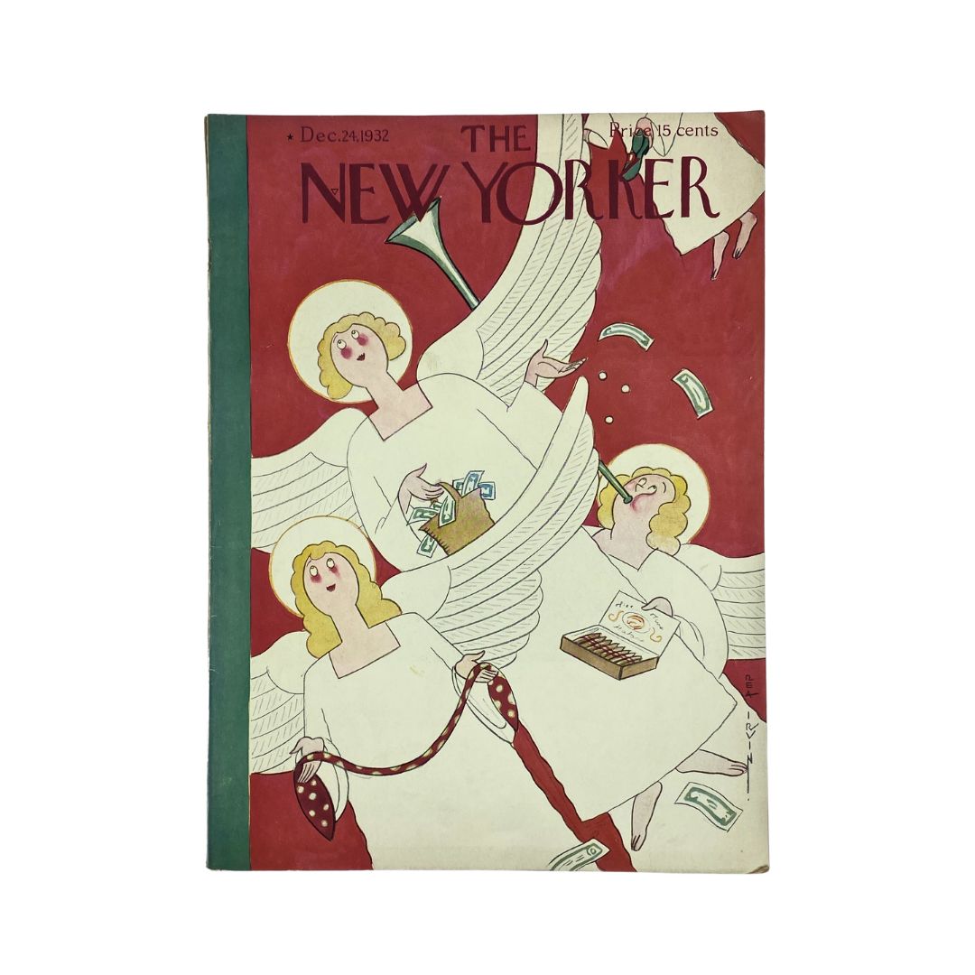 The New Yorker Complete Magazine December 24, 1932 Rea Irvin Cover