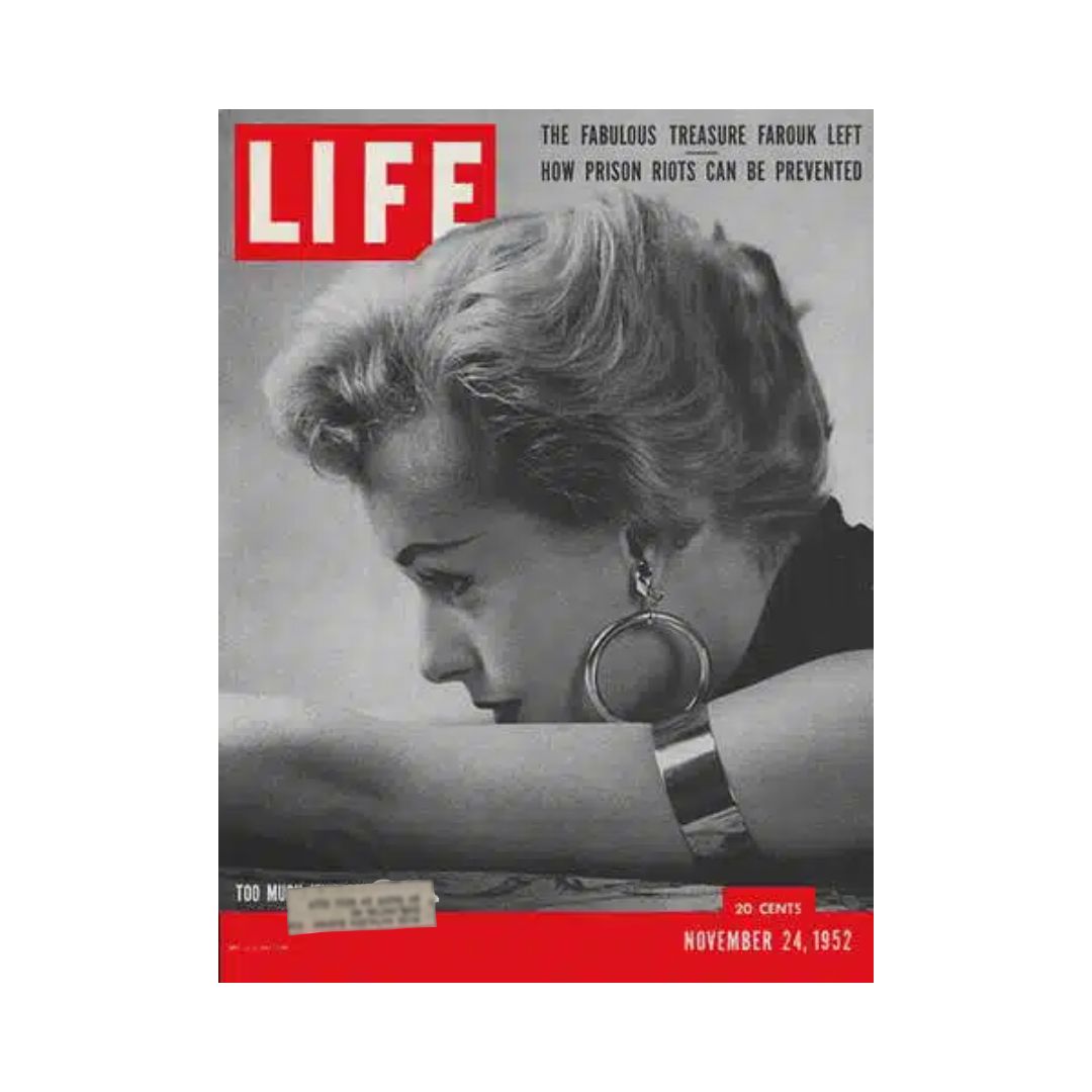 VTG Life Magazine November 24, 1952 Jewelry Fashion