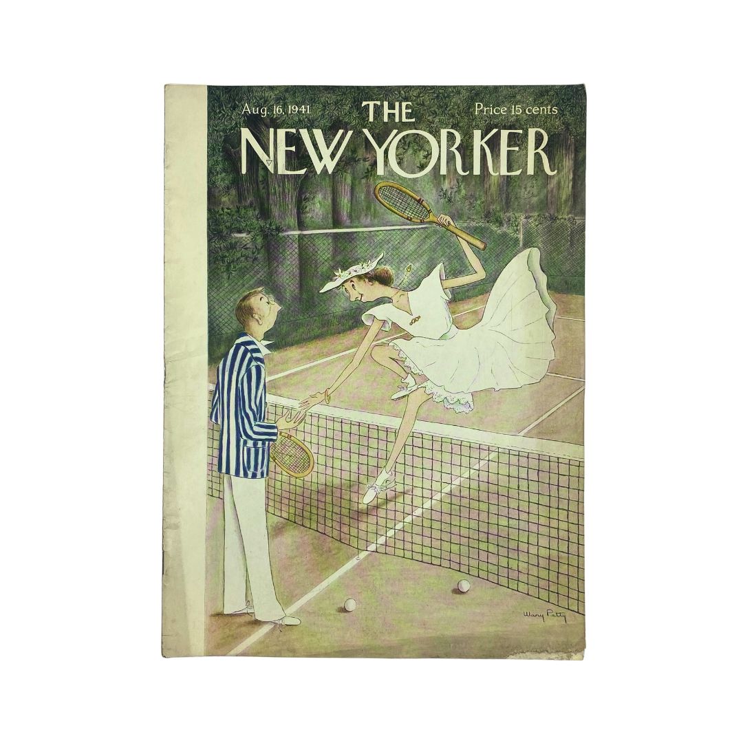 The New Yorker Complete Magazine August 16, 1941 Mary Petty Cover