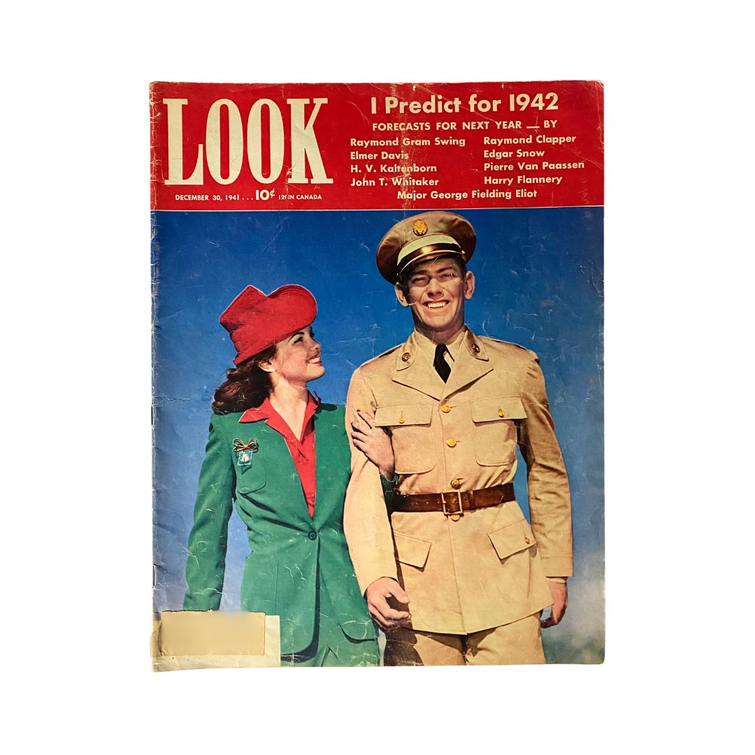 VTG Look Magazine December 30, 1941 Vol 5 No. 26 I Predict for 1942