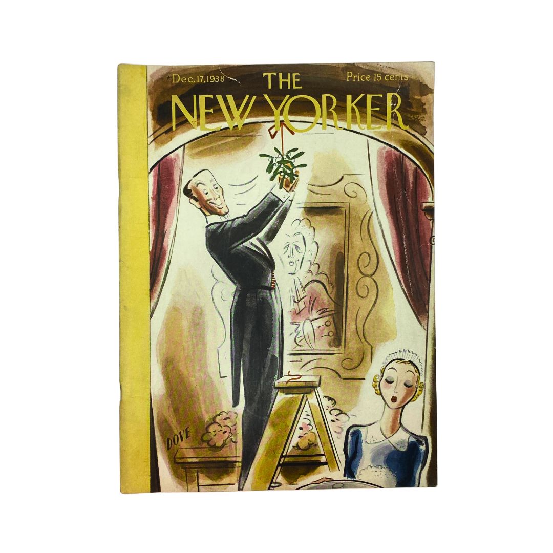 The New Yorker Complete Magazine December 17, 1938 Leonard Dove Cover