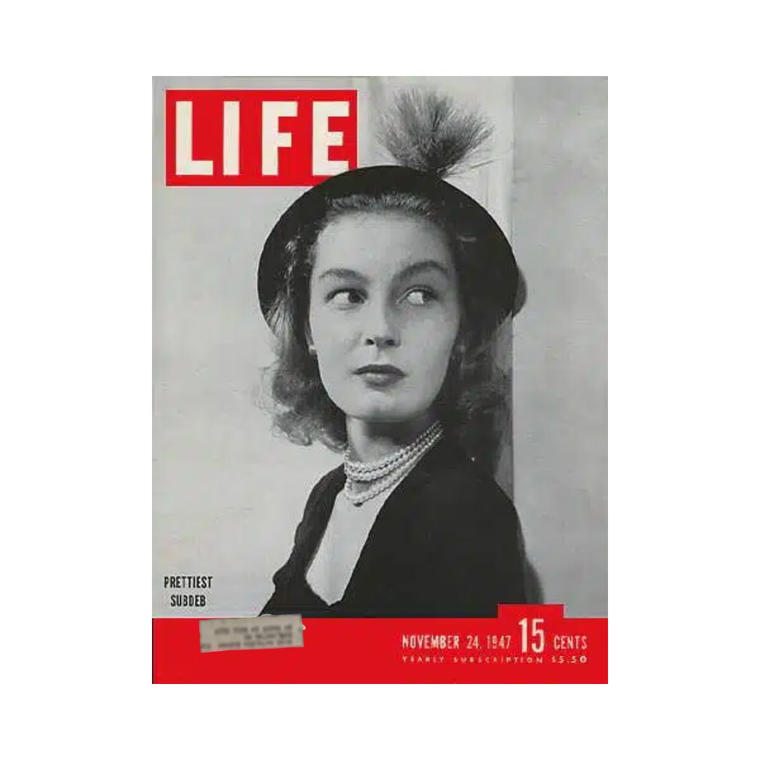 VTG Life Magazine November 24, 1947 Prettiest Subdeb