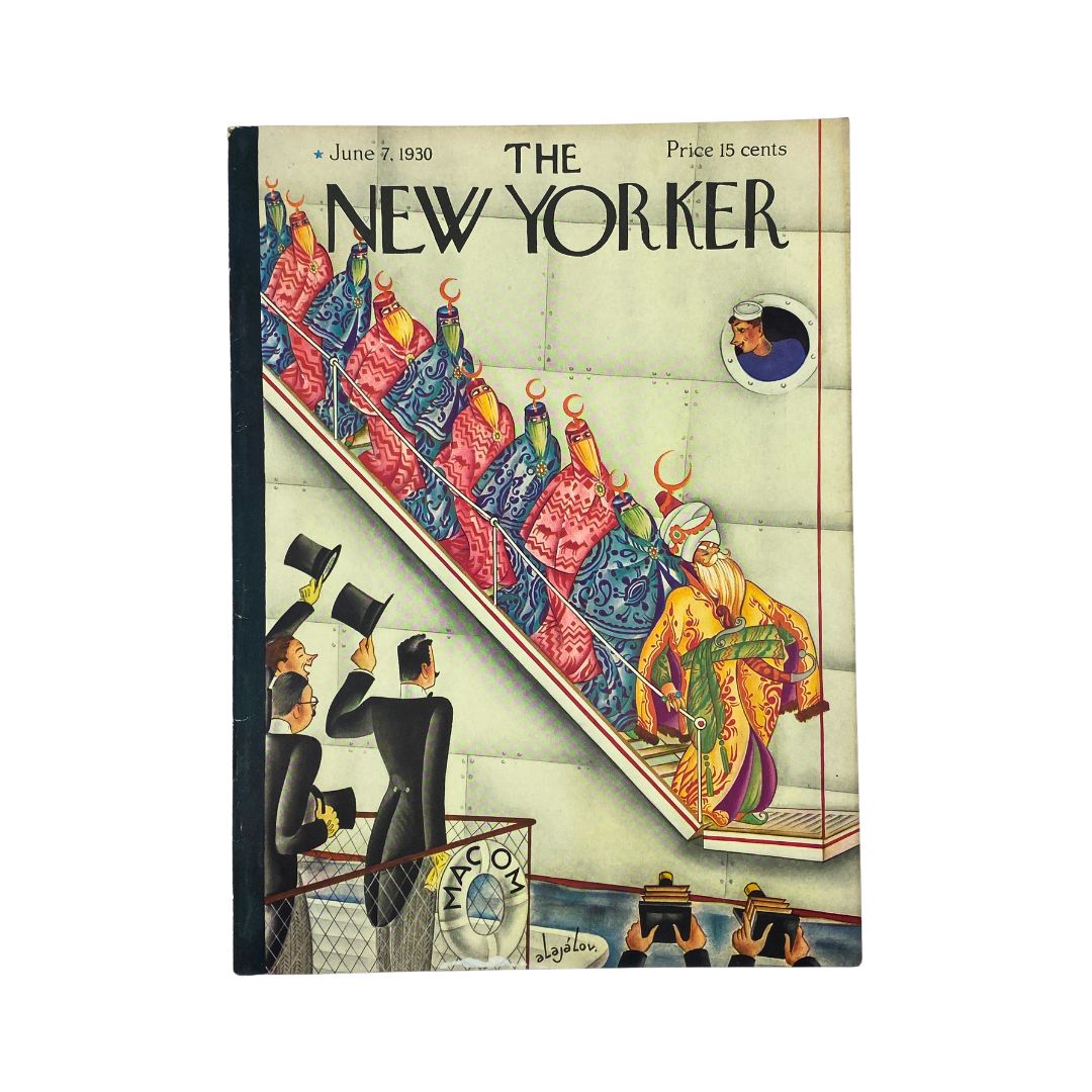 The New Yorker Complete Magazine June 7, 1930 Constantin Alajalov Cover VG