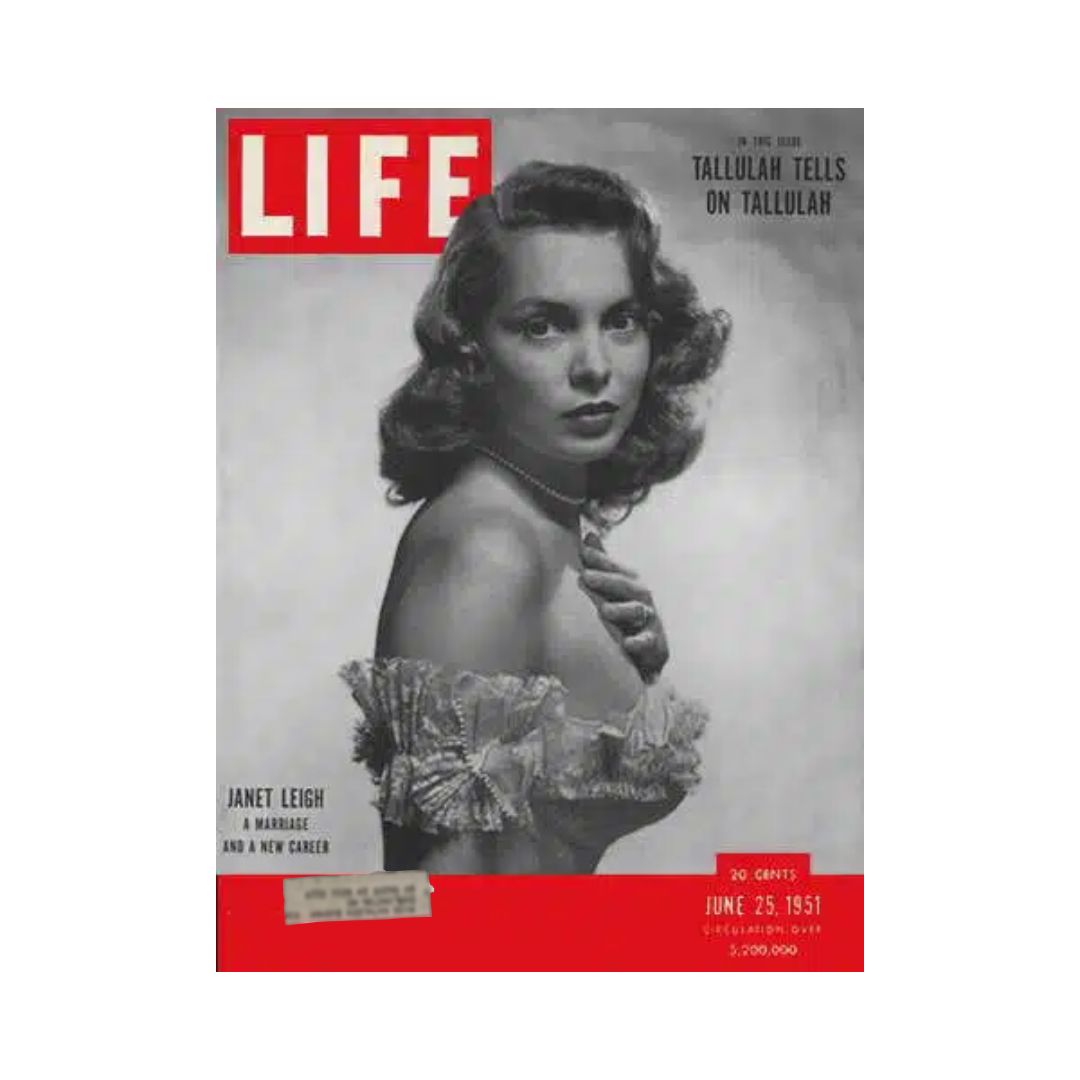 VTG Life Magazine June 25, 1951 Janet Leigh, American Actress