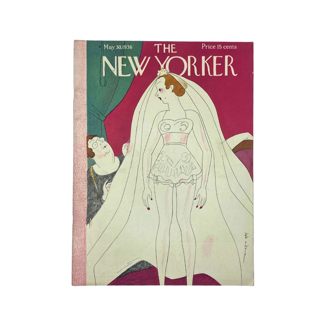 The New Yorker Complete Magazine May 30, 1936 Rea Irvin Cover VG