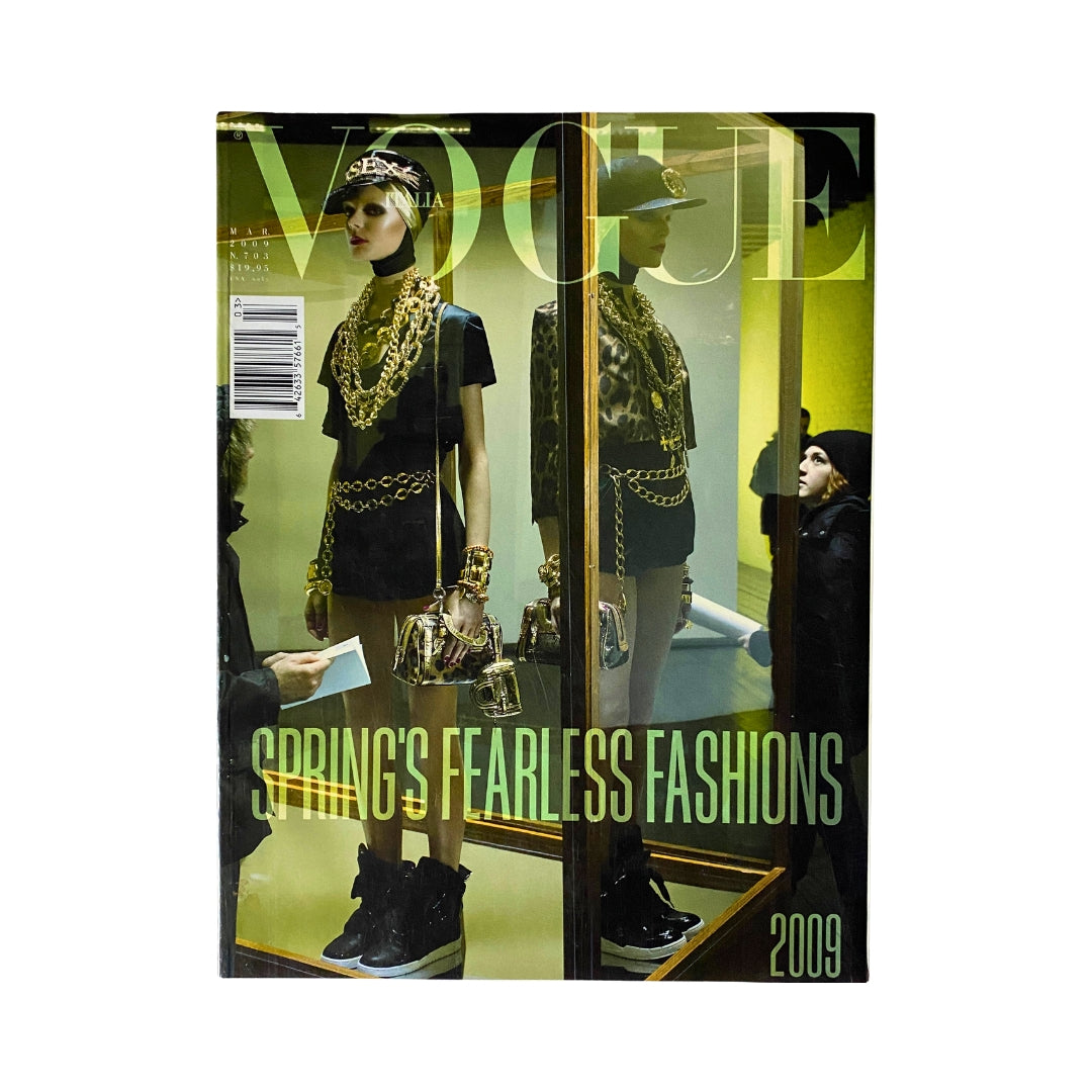 Vogue Magazine 2009 Spring's Fearless Fashions No Label VG