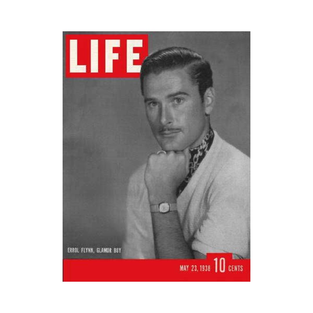 VTG Life Magazine May 23, 1938 - Errol Flynn, Hollywood, Actor