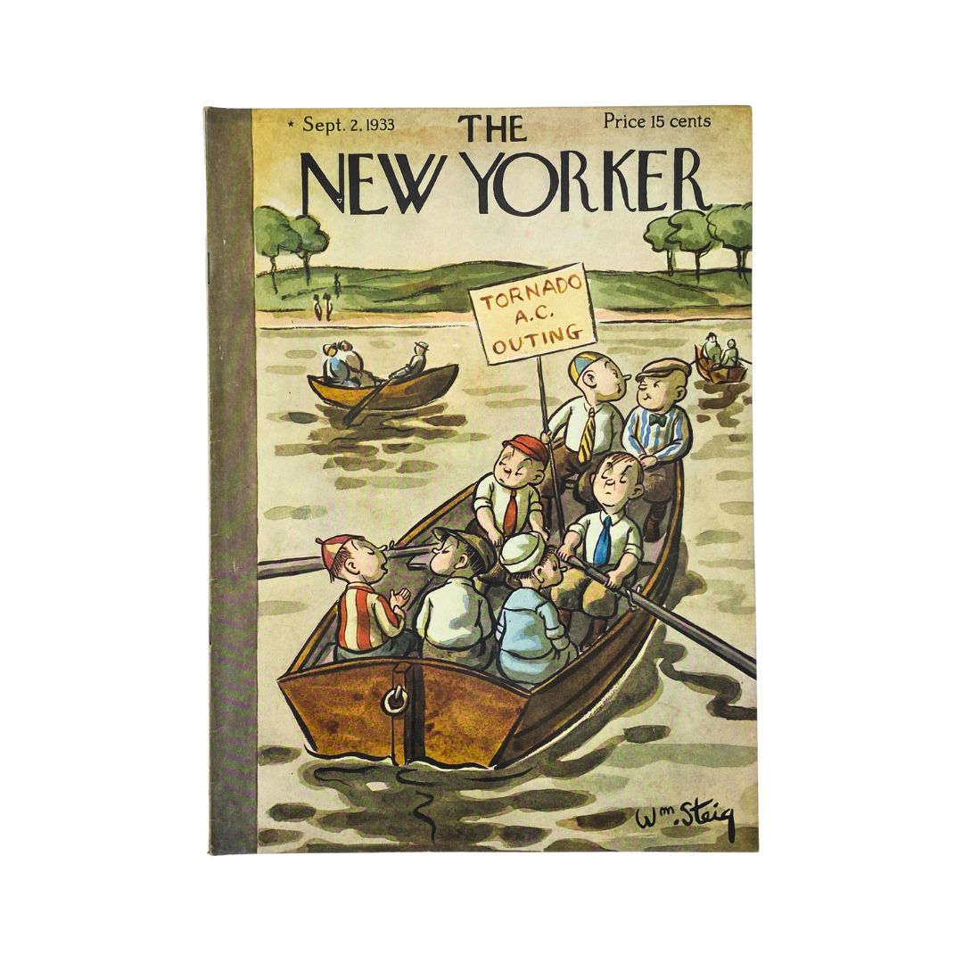 The New Yorker Complete Magazine September 2, 1933 William Steig Cover