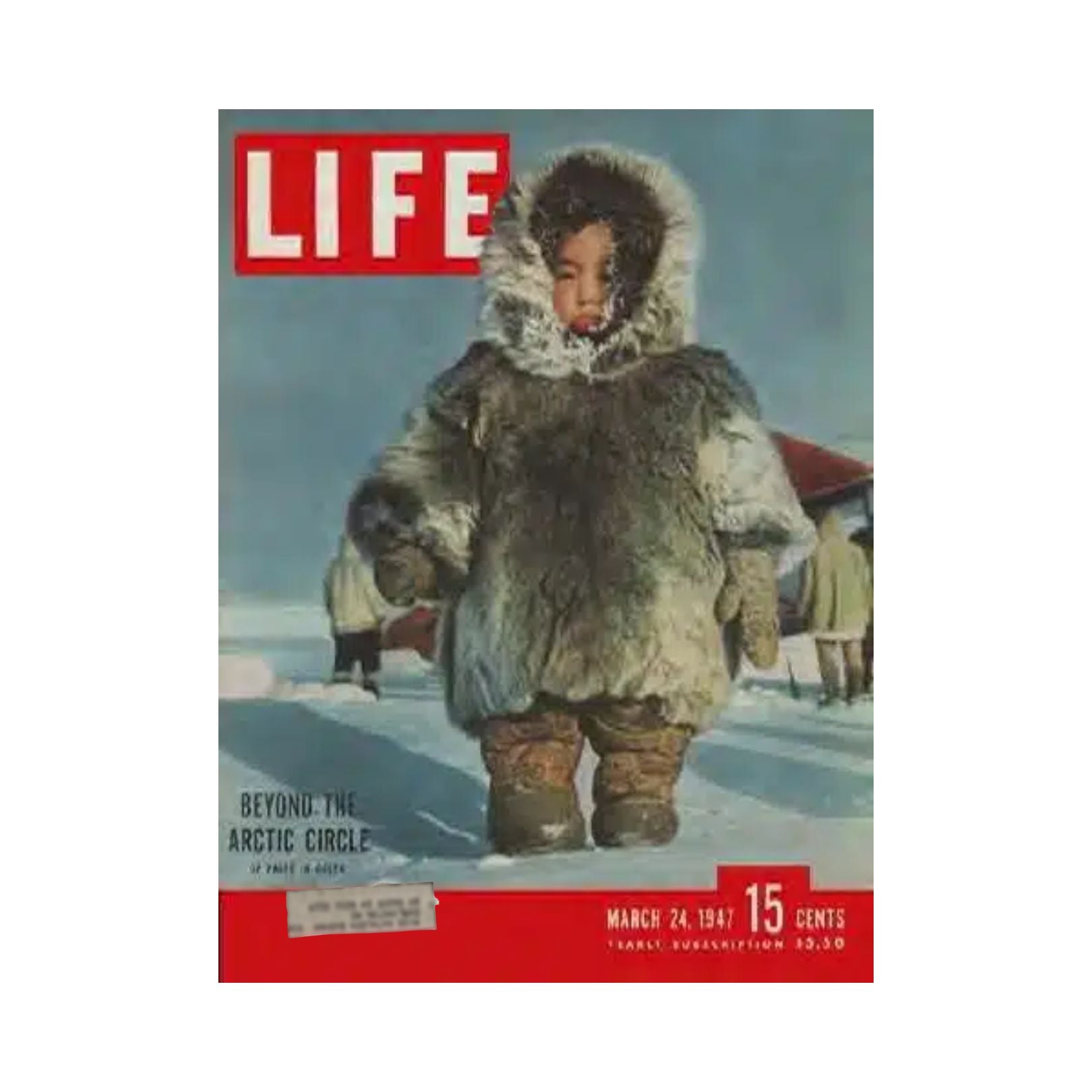 VTG Life Magazine March 24, 1947 Beyond the Arctic Circle in Color