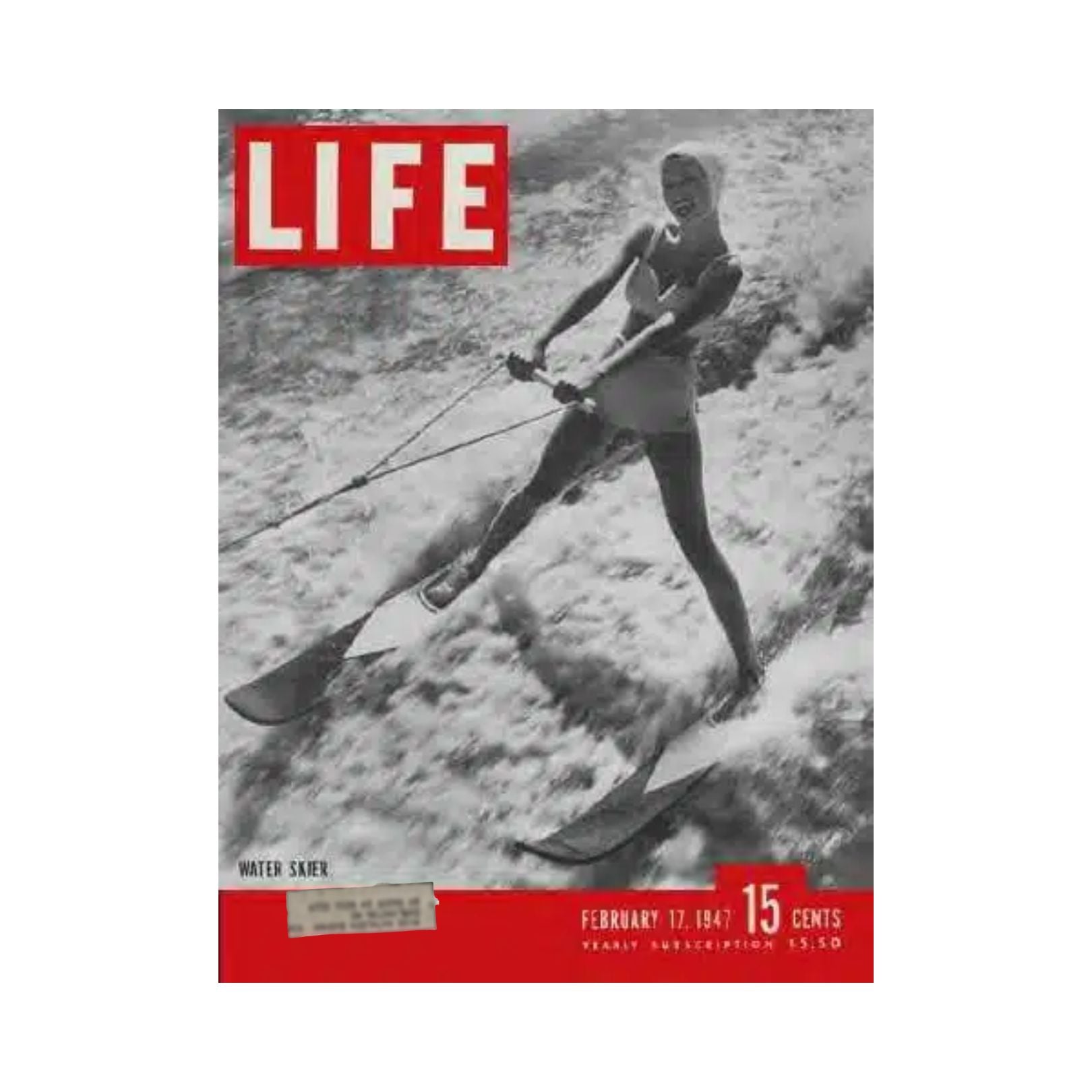 VTG Life Magazine February 17, 1947 Water Skier