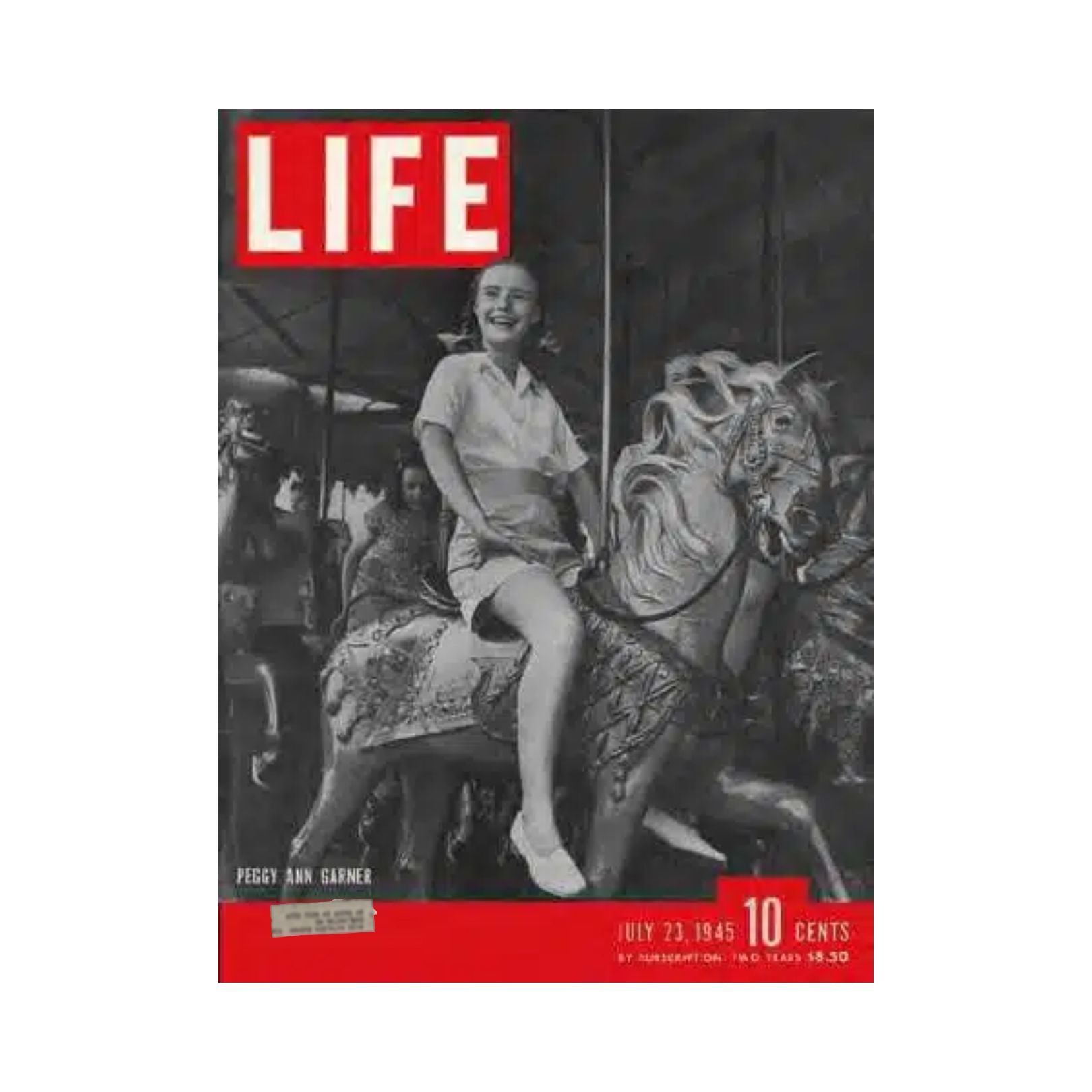 VTG Life Magazine July 23, 1945 Peggy Ann Garner, American Actress