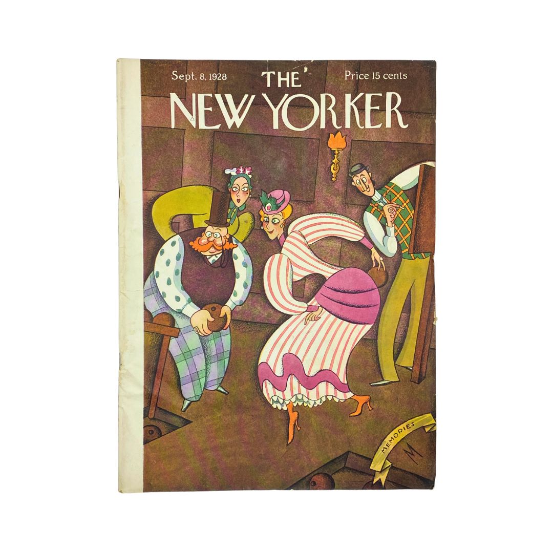 The New Yorker Complete Magazine September 8, 1928 Julian de Miskey Cover