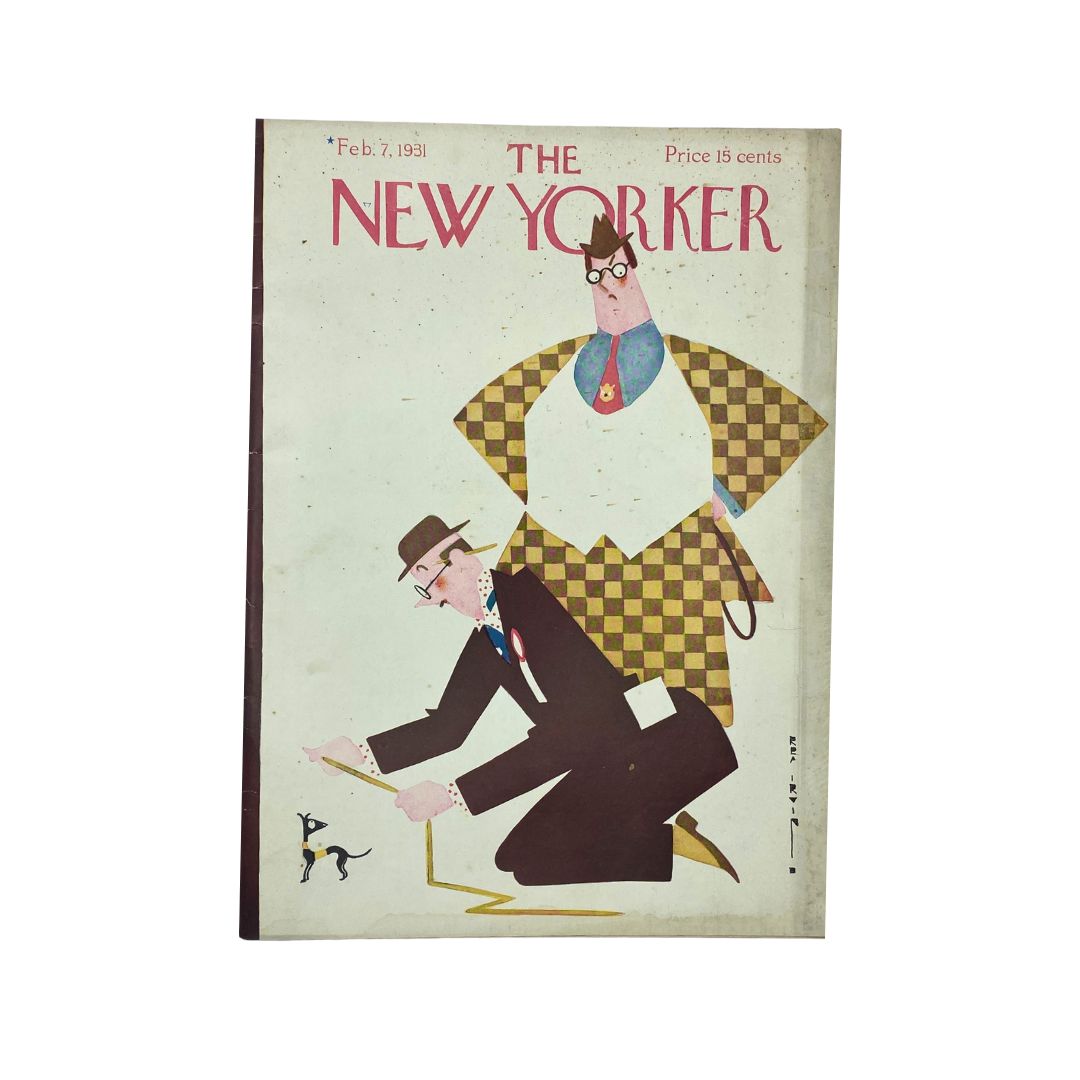 The New Yorker Complete Magazine February 7, 1931 Rea Irvin Cover