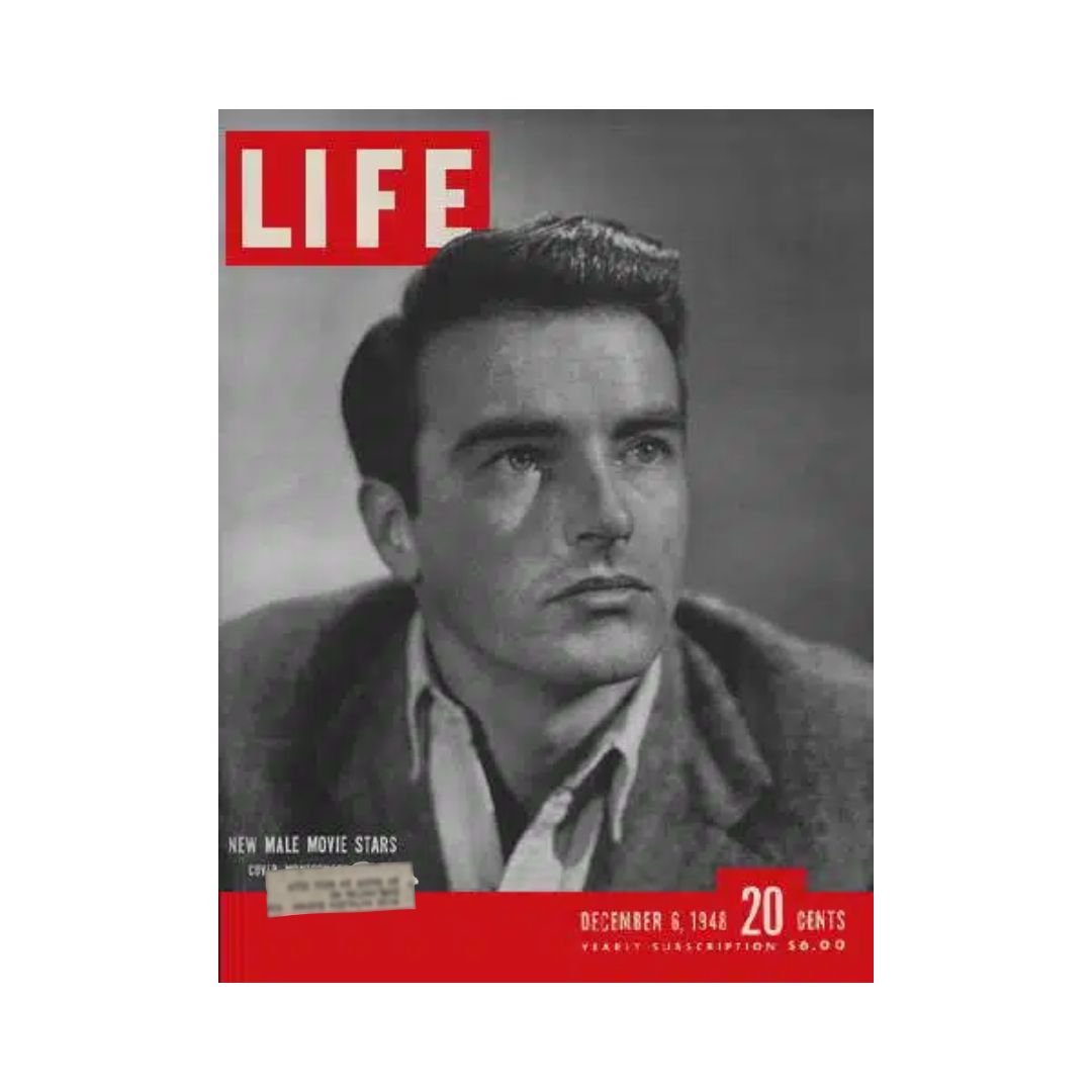 VTG Life Magazine December 6, 1948 Montgomery Clift, American Actor