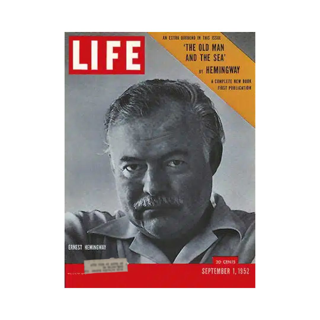 VTG Life Magazine September 1, 1952 Ernest Hemingway “The Old Man and the Sea”