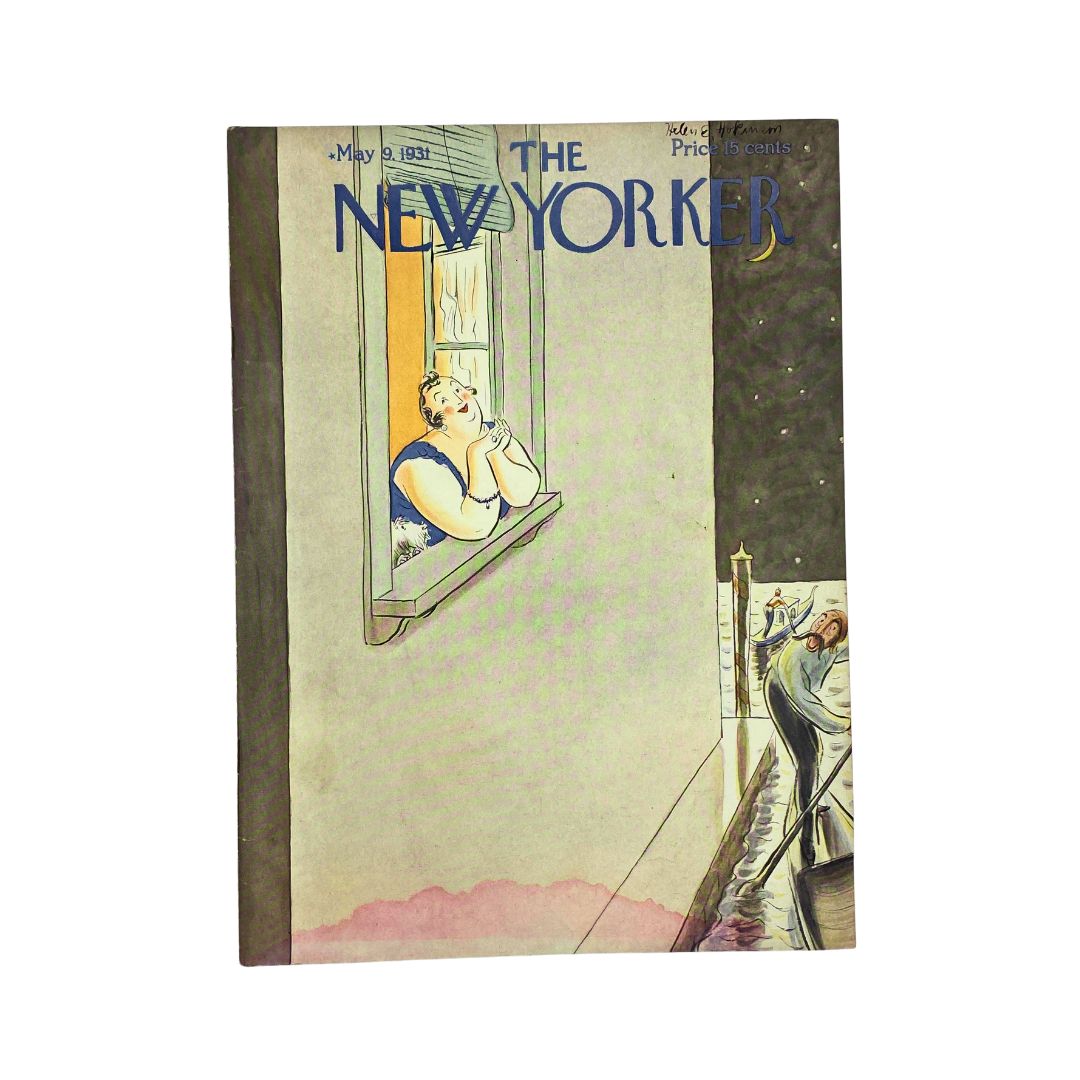 The New Yorker Complete Magazine May 9, 1931 Helen E. Hokinson Cover