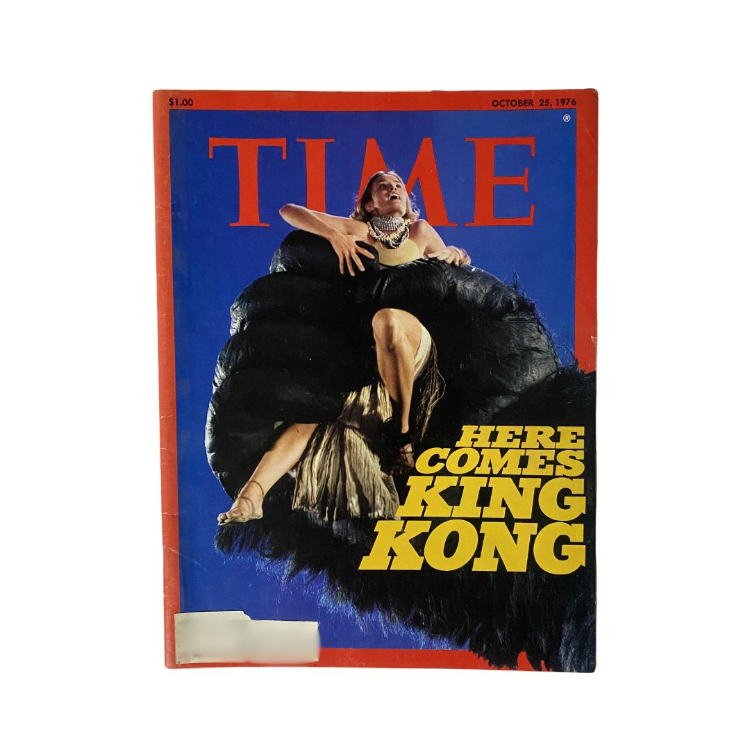 VTG Time Magazine October 25, 1976 Here Comes King Kong