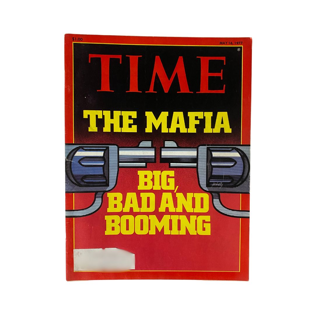 VTG Time Magazine May 16, 1977 The Mafia, Big and Booming VG