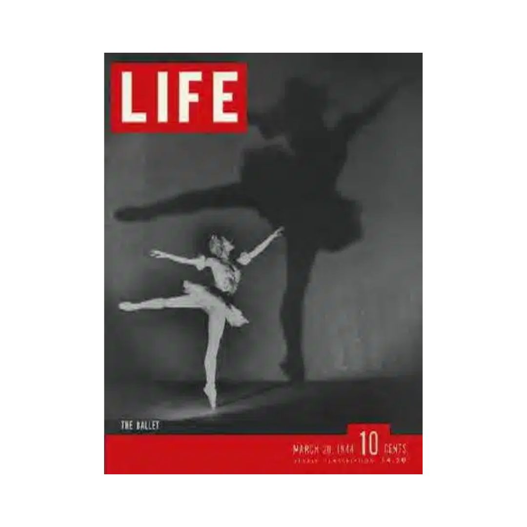 VTG Life Magazine March 20, 1944 Ballet Dancer Nana Gollner